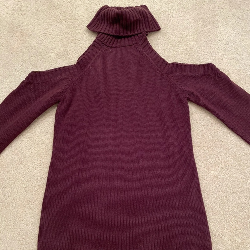 Toni Wine Sweater Dress